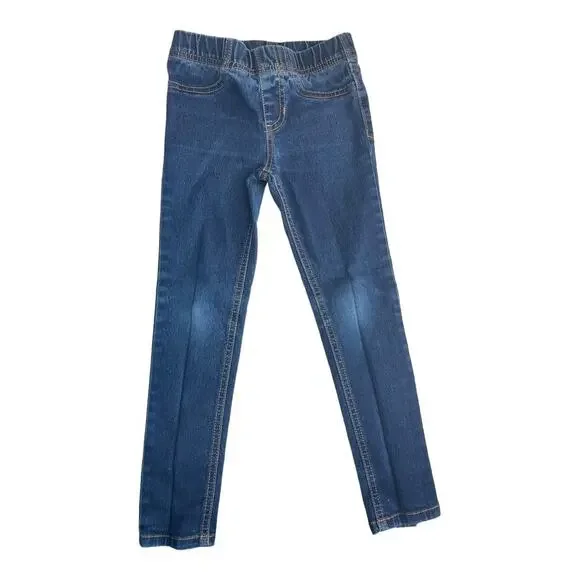 Cherokee blue denim stretch pull on Jeggings size 4 - Picture 2 of 4